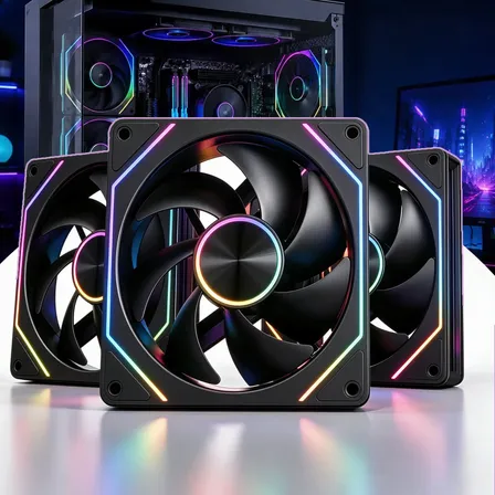 Kit 3 Cooler Led Prism Pro Argb 120mm Preto 3 Pinos 12v