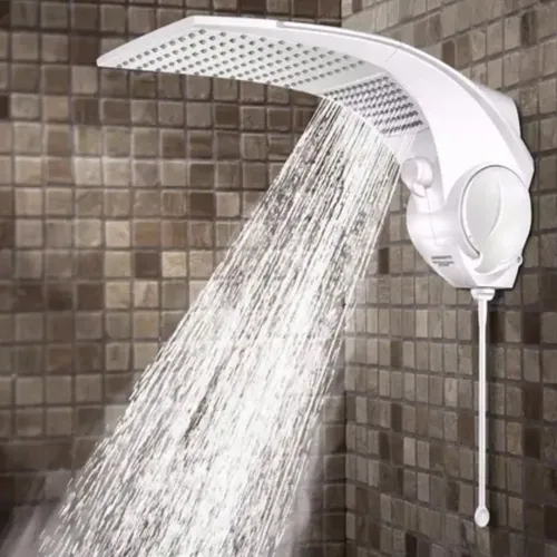 Duo Shower Quadra Turbo 220v 7500w Lorenzetti + Resistencia Branco 220v 7.5 Kw