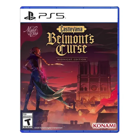 Castlevania Belmonts Curse Midnight Edition Ps5 Midia Fisica