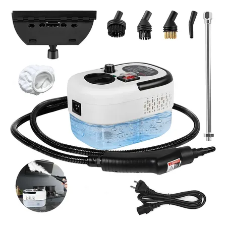 Limpador A Vapor De Alta E Pressão Portátil 2500w Branco