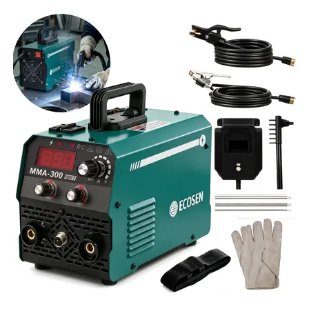 Máquina De Solda Inversora Eletrica Portatil Mma Tig Eletrod Azul-petróleo Mma-300 220v