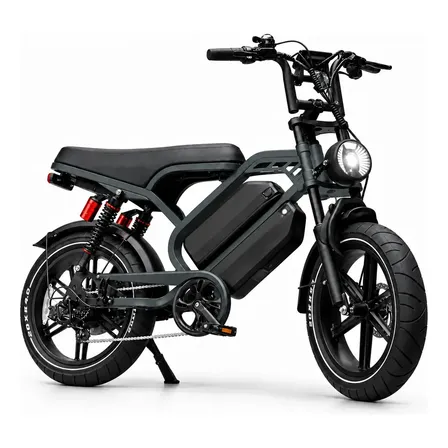 Bike Eletrica V9 Max 2 Baterias 20ah 32km/h 1000w Bicicleta Navy-blue 20