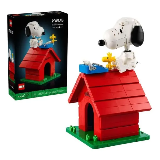 Lego Ideas Peanuts: A Casinha Do Snoopy