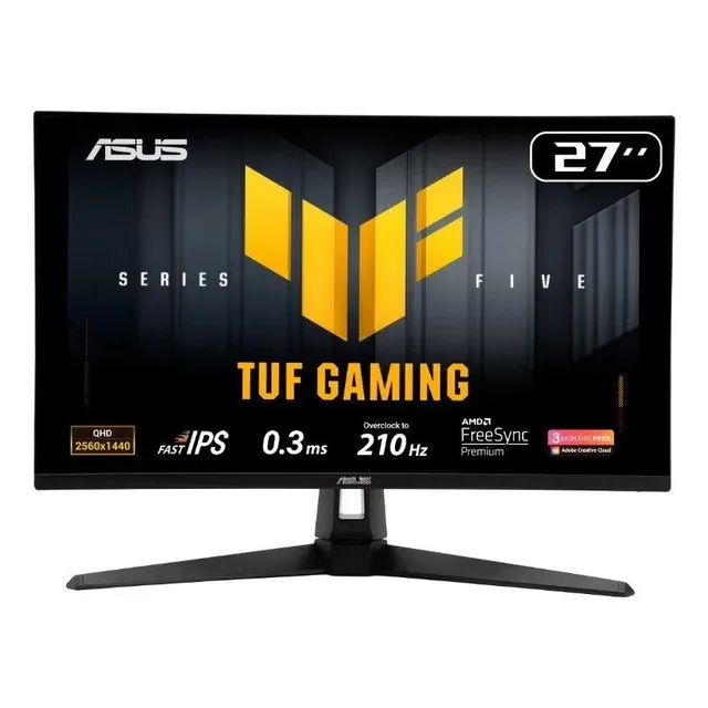 Monitor Gamer Asus Tuf Vg27aq5a 27 Qhd 210hz 0.3ms Fast Ips