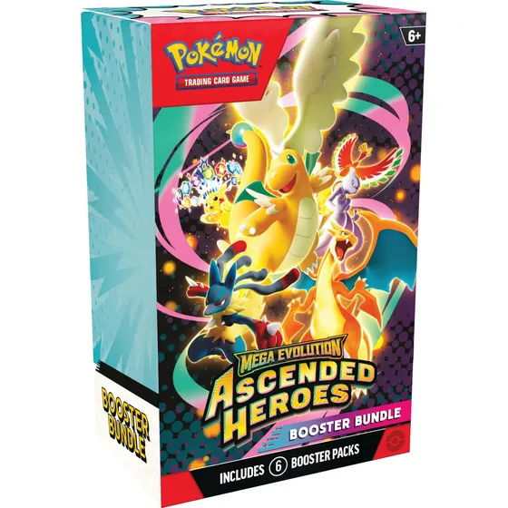 Pacote De Reforço Pokémon Tcg: Mega Evolution Ascended Heroe