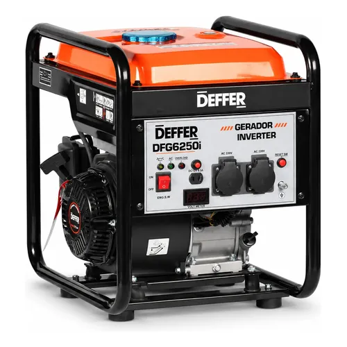 Gerador De Energia Inverter 6,25kva C/ Partida Manual 220v
