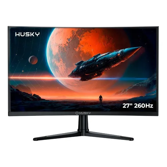 Monitor Gamer Curvo Husky Boreal 27 Fhd 260hz 1ms Va