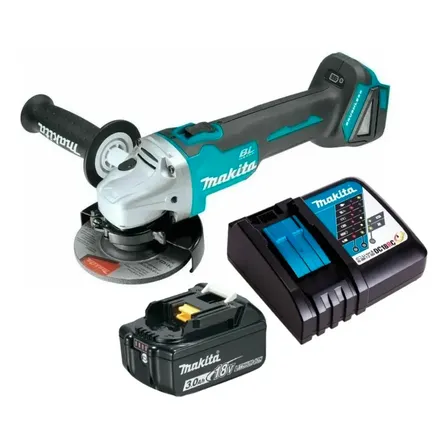 Esmerilhadeira Dga504 Com Bateria E Carregador Makita