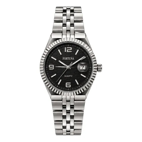 Relógio De Pulso Masculino Fortuna Quartz Minimalista Luxo