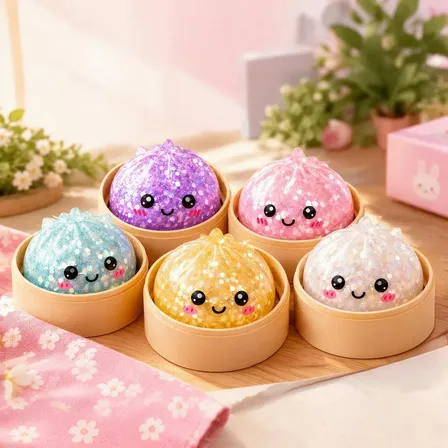 Brinquedo Fofo Macio De Apertar Para Relaxar Tiktok Kawaii