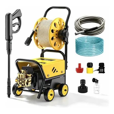 Soarfly Lavadora De Alta Pressão Portátil 12 L/min 2800 W Amarelo 127v 60hz