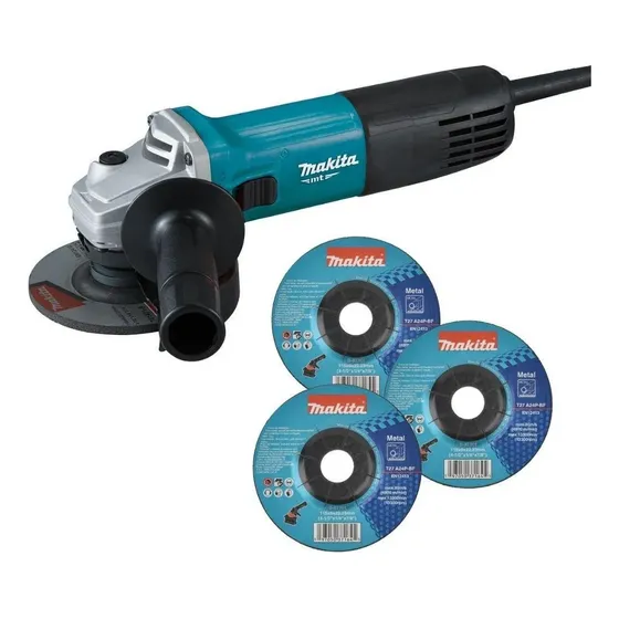 Esmerilhadeira Angular 4.1/2 Pol 850w 220v 3 Discos - Makita