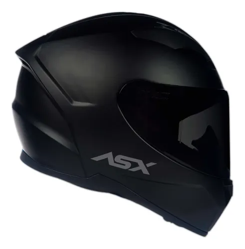 Capacete Moto Asx City Preto Fosco Masculino Feminino