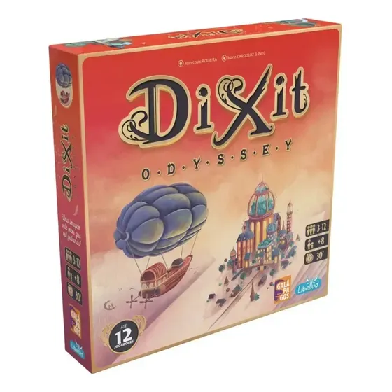 Galápagos, Dixit: Odyssey, Jogo De Cartas,3-12 Jogadores,30m