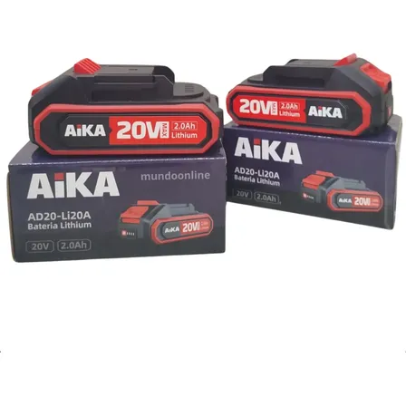 Kit Bateria De Lítio 20v 2.0ah Aika Encaixe Padrão Makita