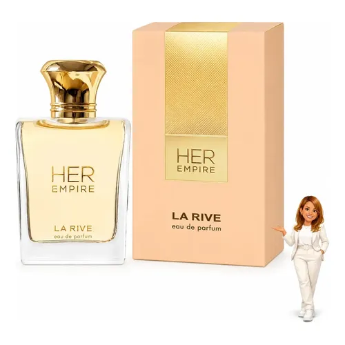 Perfume La Rive Her Empire Feminino 90ml Edp Original Marcante Elegante