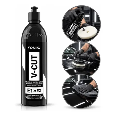 Polidor De Corte E Refino Automotivo V-cut 500ml Vonixx