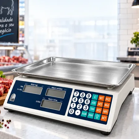 Balança Digital Eletrônica Comercial 40kg Varejão Feira