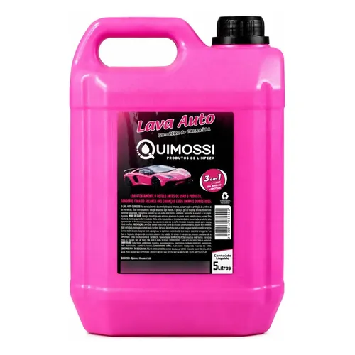 Shampoo Automotivo Lava Carros Com Cera Carnaúba 5l Quimossi