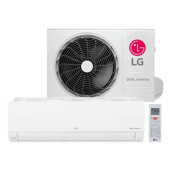 Ar-condicionado LG Dual Inverter +ai Compact 9000 Fr 220v Branco 220v