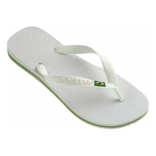 Sandália Havaianas Brasil Branca 39/40 Branco 39 Br