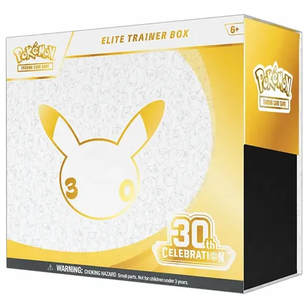 Etb 30 Anos Pokemon Celebracoes Ingles Lacrada Etb 30 Anos Pokemon Inglês