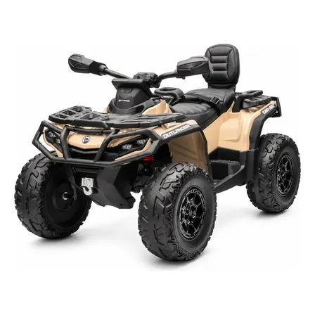 Quadriciclo Elétrico Can-am Outlander 24v 7ah Bluetooth Cáqui