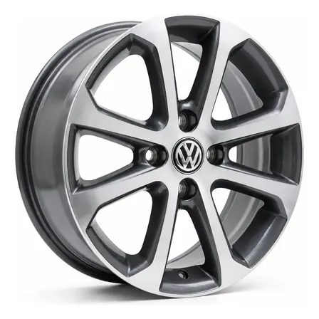 Jogo De Rodas Vw Gol Power Aro14 4x99 P560 Ramlow + Bicos Grafite Diamantado