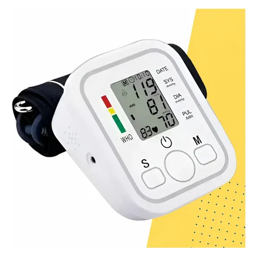 Aparelho De Pressão Digital De Braço Branco