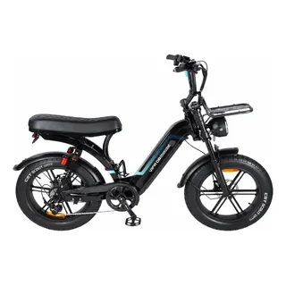 Bicicleta Elétrica Q8 1000w 48v Lítio 60km 45km/h Freiohidrá Preto 20