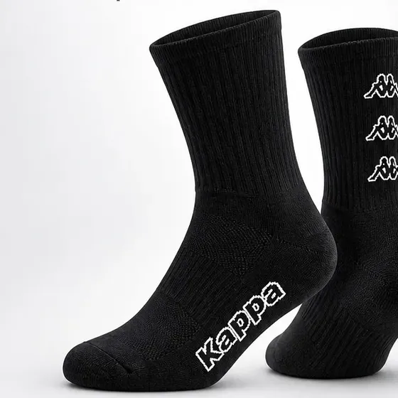 Kit 9 Pares Meias Kappa Algodão Cano Médio Conforto Original