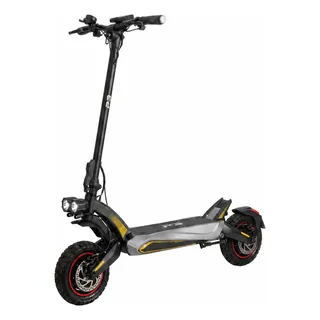 Patinete Elétrico Scooter Dobrável 800w 48v Bluetooth Cinza