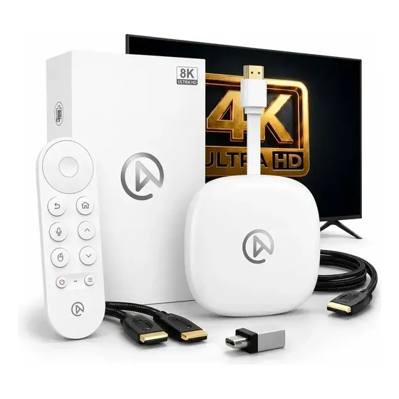 Smart V11 8k Android Versao Branco 2026 Wifi Bluetooth 5g