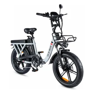 Bicicleta Elétrica Ouxi Q11 1000w Dobrável 32km/h15 Ah Branco 20