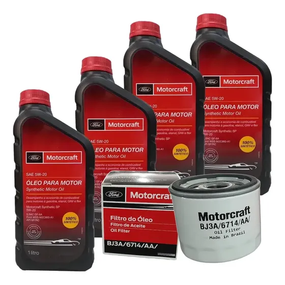 Kit Óleo Filtro Ford Ka 2018/.. 1.0 E 1.5 - 4 Litros 5w20