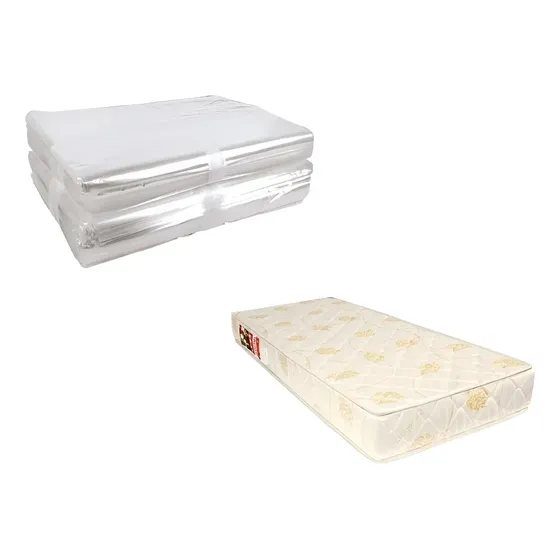 5 Sacos Plásticos P/ Embalar Colchão Solteiro