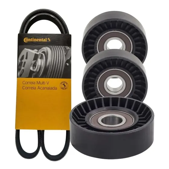 Kit Polias E Correia Alternad Mercedes Classe A 160/190 C/ar