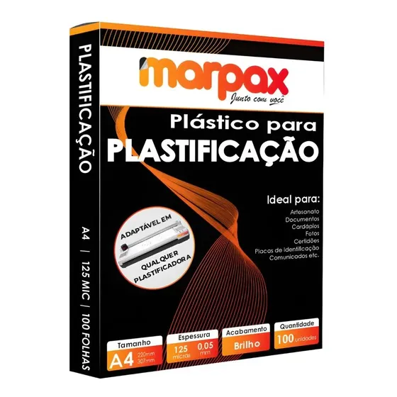 Polaseal A4 Para Plastificação A4 0,05mm 100un Frete Grátis