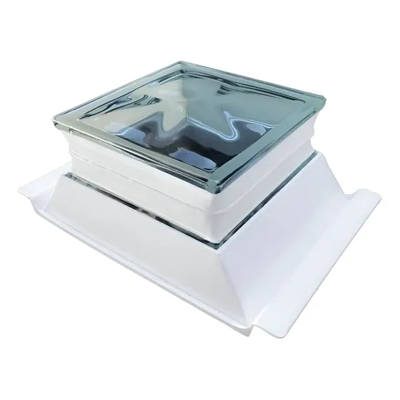 10 Lajota Ecolaje H8 30cm Laje Solar Para Bloco De Vidro