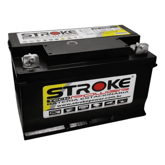 Bateria Estacionária Df1300 80ah Stroke Tech Freedom Telecom