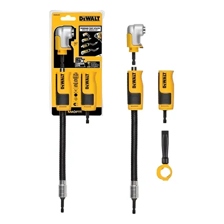 Adaptador Angul.p/parafusadeira 4 Em 1 Flex 90 Dewalt