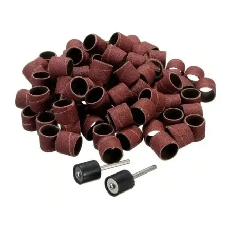 Lixas Para Micro Retifica Tubos 1/2 Kit 50 Peças + 1 Mandril