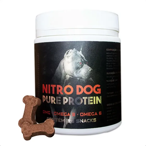 Pure Proteína Massa Muscular P/ Cães Americam Bully Pit Bull