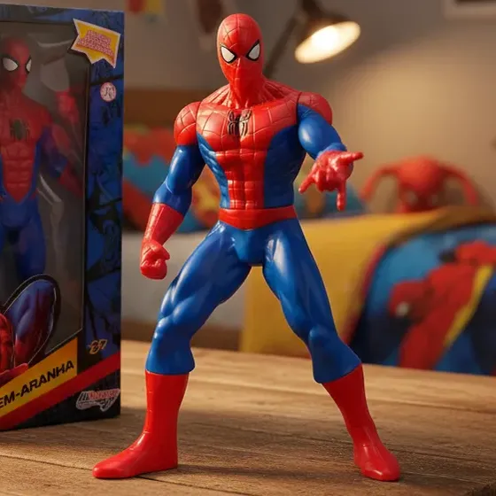 Homem Aranha Boneco Brinquedo Vingadores Articulado Grande