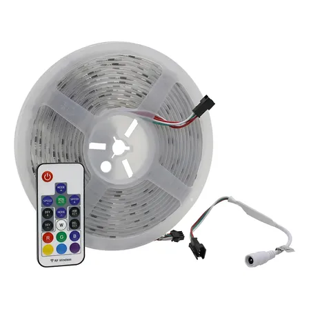 Fita Led Digital Rgb Endereçavel 2811 Ip67 300 Led 5 Metros