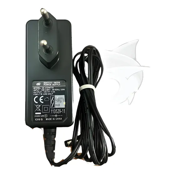 Fonte De Alimentação 15v 1,5amp - Plug P8/p4
