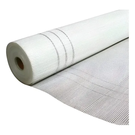 Tela Fibra De Vidro Para Reforço De Alvenaria 50m X 1m Branco