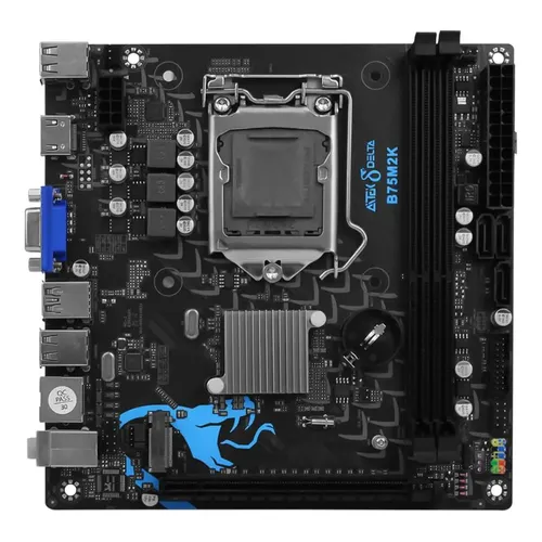Placa Mãe B75 Micro Atx Socket 1155 Ddr3 M2 Pci Express 3.0