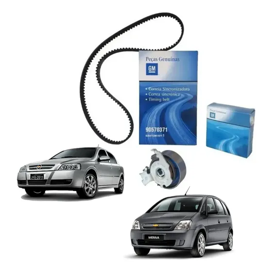 Kit Correia Dentada Tensor Gm Vectra / Astra /zafira 2.0 8v