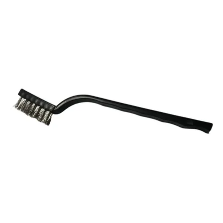 Kit 5 Escovas 18,5cm Cerdas De Aço Limpeza De Instrumentais